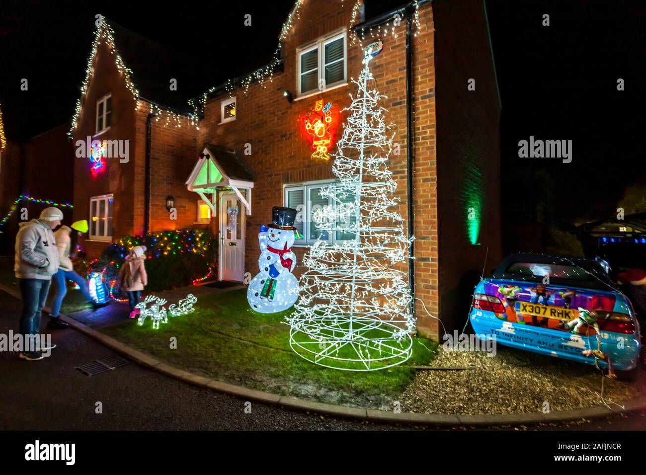 Rural christmas lights uk hires stock photography and images Alamy