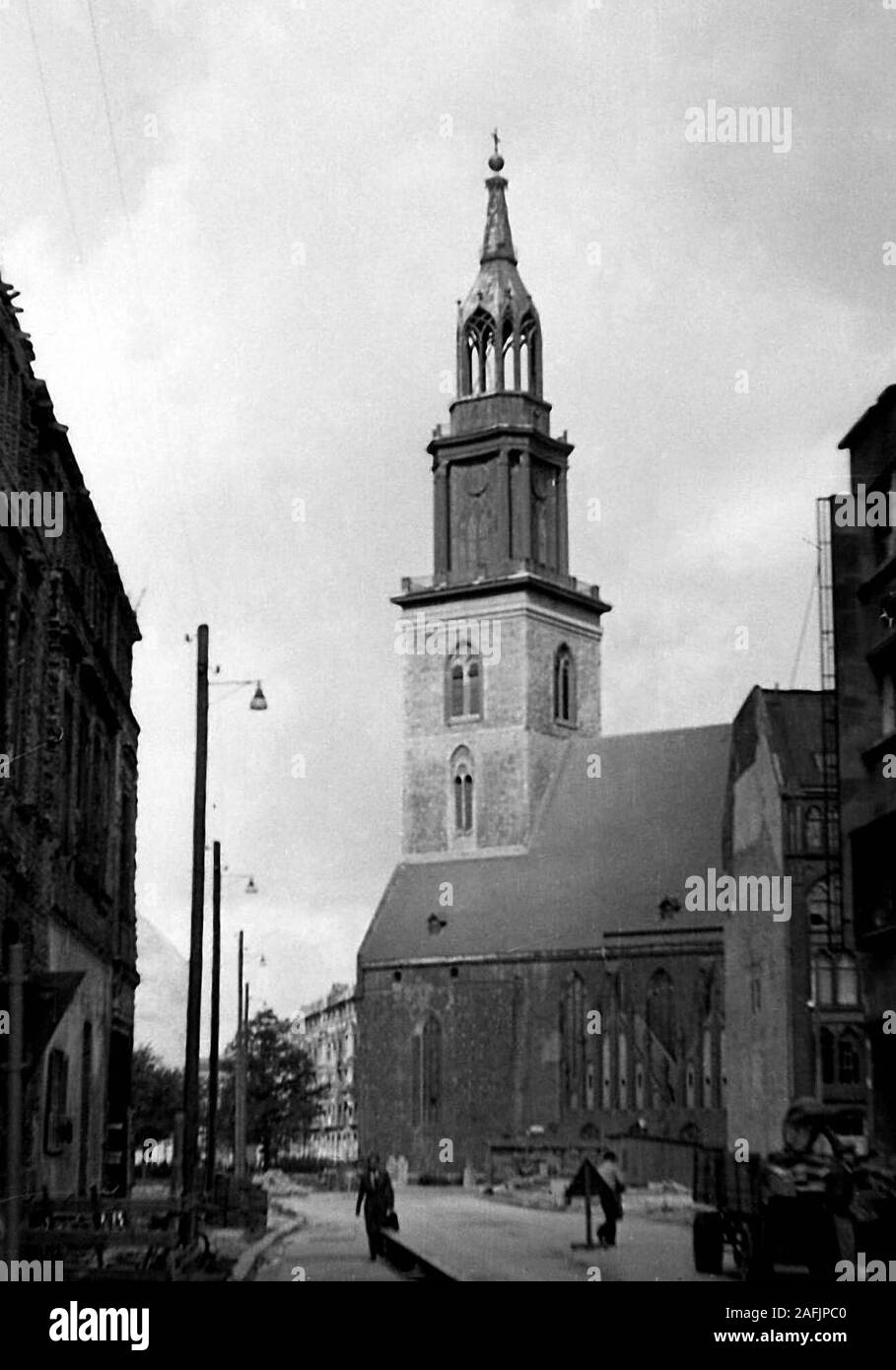 St. Mary"s Church in Berlin Stock Photo - Alamy