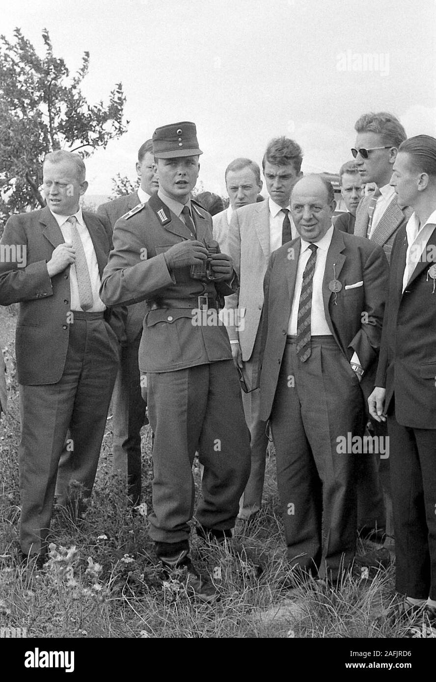 SPD Goslar At The Inner German Border Near Goslar. Picture Shows Men