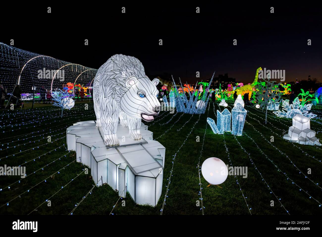 Randall's Island , New York, NY, USA December 8, 2019. LuminoCity's