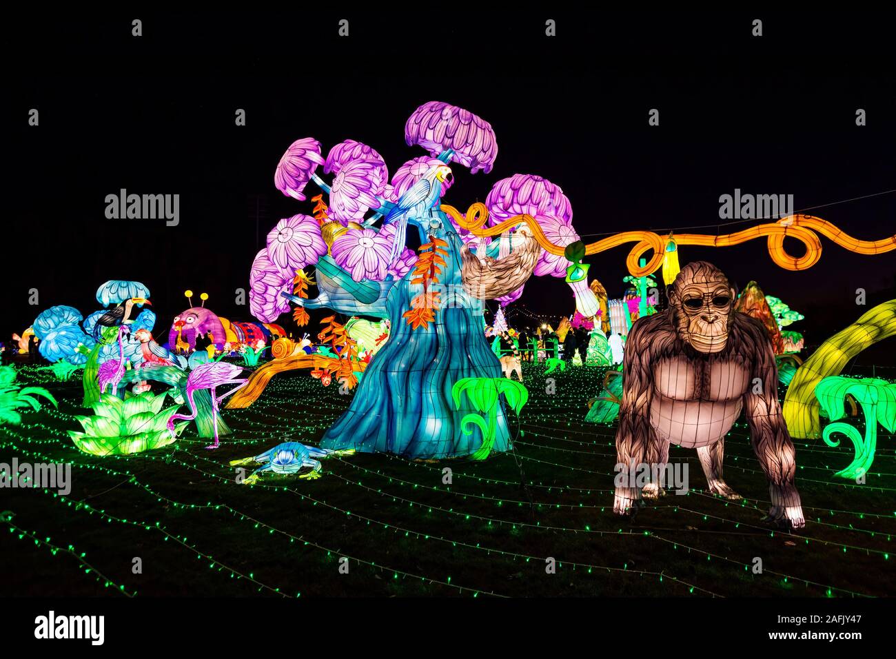 Randall's Island , New York, NY, USA December 8, 2019. LuminoCity's