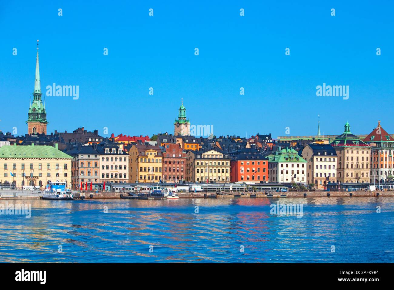 Sweden, Stockholm - The Old Town. Stock Photo
