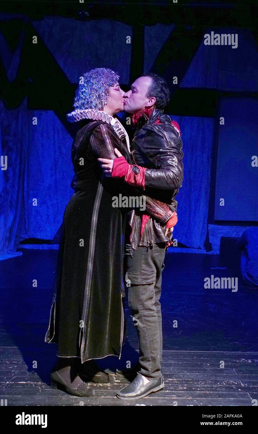 December 4, 2019. - Russia, Moscow. - Moscow Drama Theater 'The Man ...