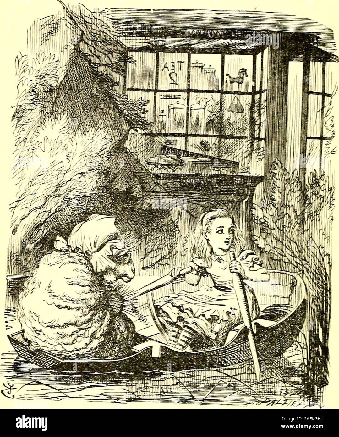 . Through the looking glass, and what Alice found there. er WOOL AND ...