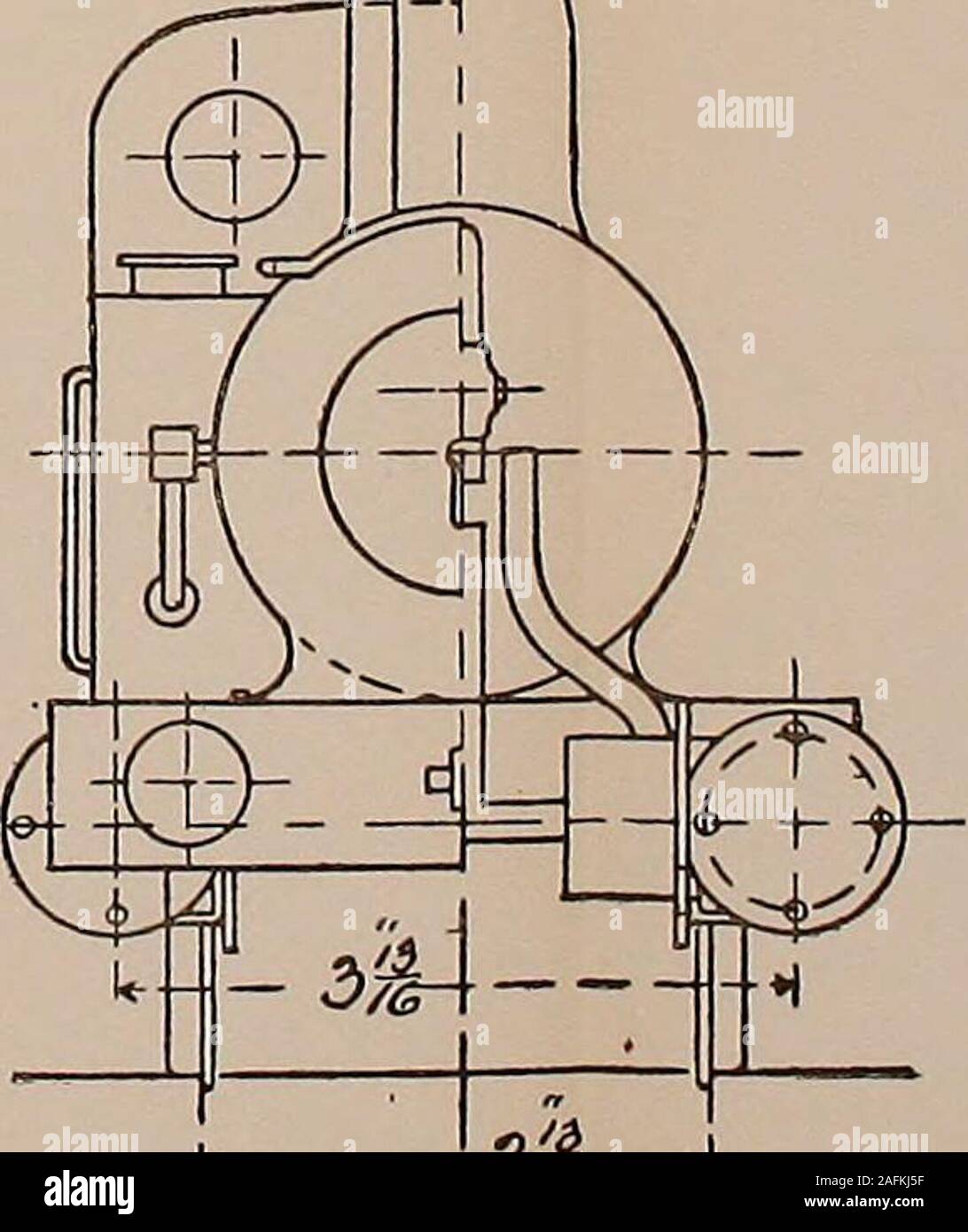 . Model engine construction, with practical instructions to artificers and amateurs. i OjZ, *1&lt; Ka -/A /4- - U L *NS ^ *fc 4 ll Eccentric fi.odarulfiiU.ey. Full Size. rrfrt=?a -i—p*°] p^ J Connecting Rod. Full Size*  L L ?T Elevation, and Plan, of frames.. Stock Photo