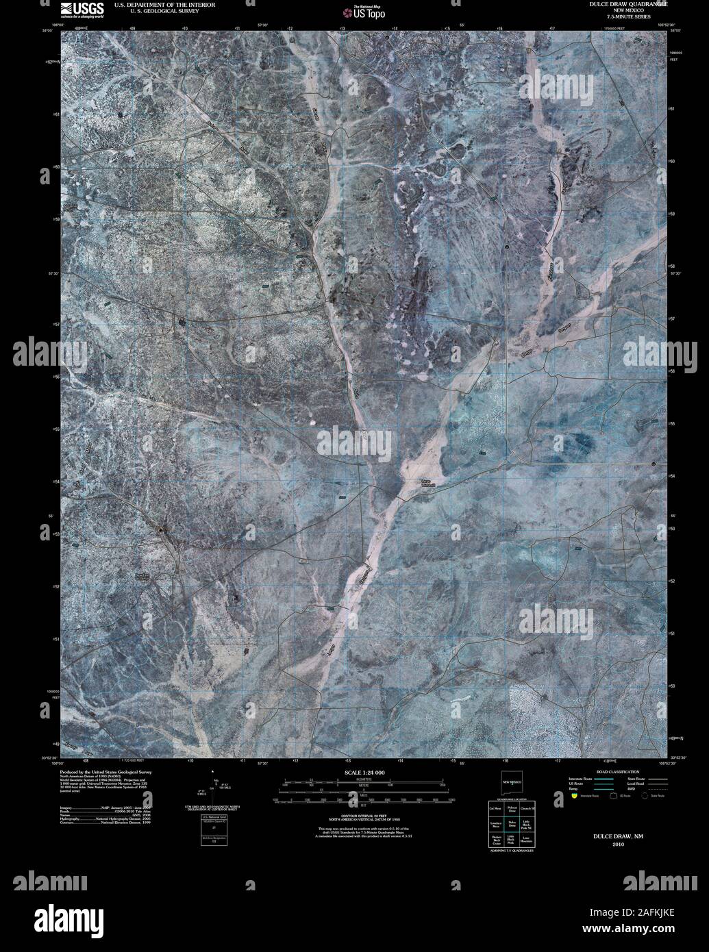 Map of dulce new mexico hires stock photography and images Alamy