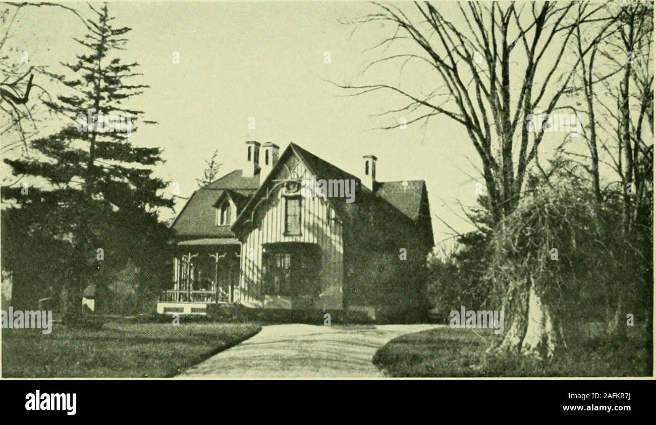 . A history of old Kinderhook from aboriginal days to the present time;. The Pruyn-Wilcoxson House. The Chateau (Wynkoop Homestead) Personal Reminiscences 503 who built the house in 1835. Another daughter, Elsie,widow of Rev. D. E. Manton, and J. Sicldes Witbeck, sonof the first named, were other inmates of a household re-membered with tender affection. The place is now owned byDr. Chas. M. Kellogg whose wife Elizabeth is a daughterof the late Alfred Ostrom (senior) of Stockport. Of theirchildren, Harriet married Wm. B. Van Alstyne; Frances M.and Alfred 0. abide at home. Not less cherished is Stock Photo