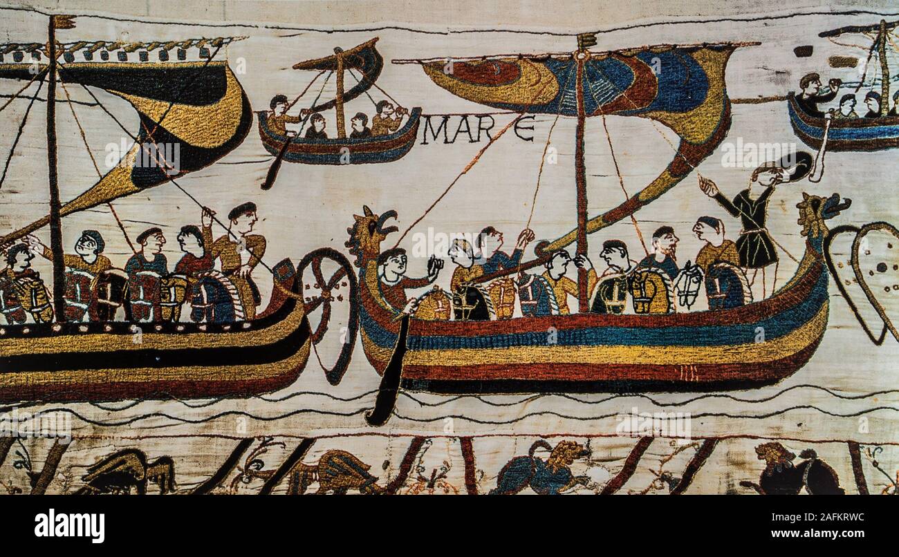 Tapestry Of Queen Matilda High Resolution Stock Photography and Images