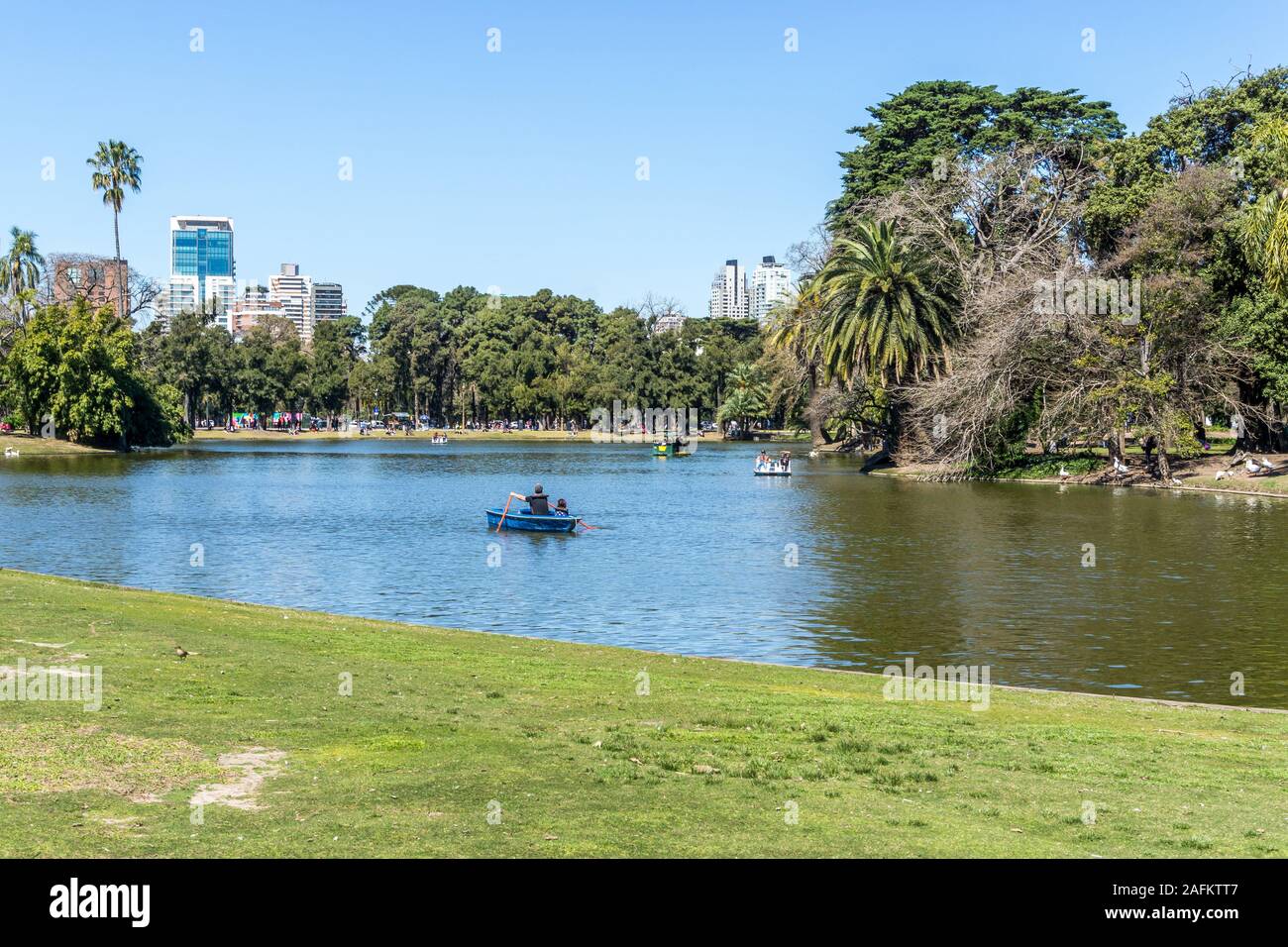 Parque Tres de Febrero (Rosedale Park),Buenos Aires, Argentina, South America Stock Photo