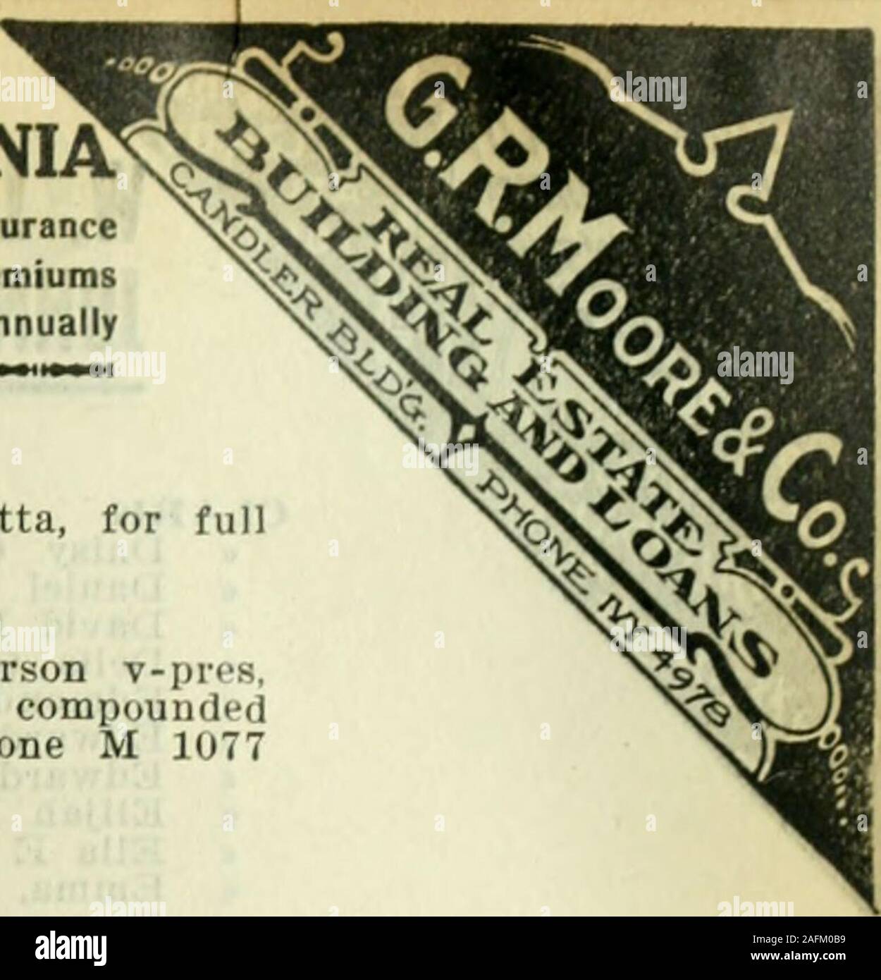 . Atlanta City Directory. on, r 60-A Valentine « Richard H (Annie), bkkpr 59 Whitehall, r 173 Ivy « Thomas W (Eddie), policeman, r 68 FraserClatlin Sue E Miss, teacher Girls High School, r 324 Forrest avClaiborne Henry T, clerk Retail Credit Co, r 36 De Gress av « James W, decorator, r 26 Carnegie PI « Wnliam (Carrie), upholsterer, r 36 De Gress avClaire William A (Mamie), laborer, r 134 JulianClanton Juliette B Miss, r 306 Ponce de Leon av « Ola Miss, r 1 J?onders av « Turner W (Clara Lee), pres Clanton & Webb Co, r 241 N Moreland av « & Webb Co, T W Clanton pres, F G Webb gen mgr, 411 Rhodes Stock Photo