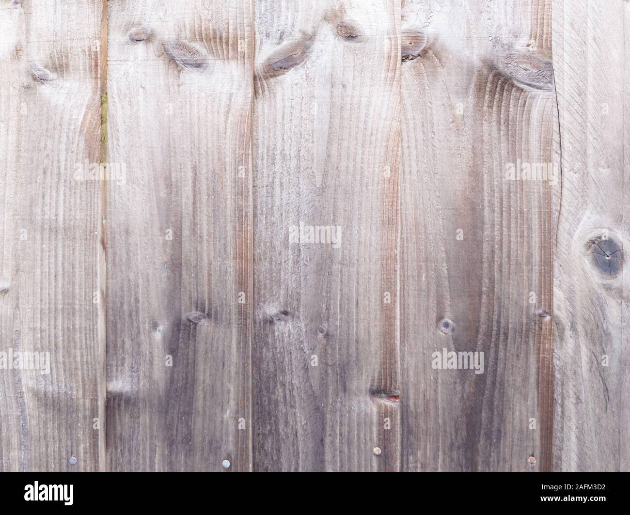 Full frame shot of wooden garden fence Stock Photo - Alamy