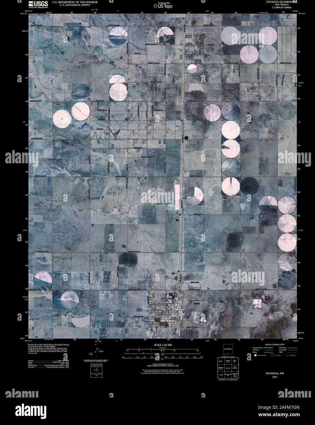 Estancia map hires stock photography and images Alamy
