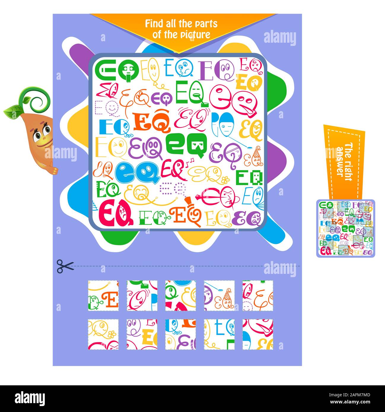 Attention to visual detail Stock Vector Images - Alamy