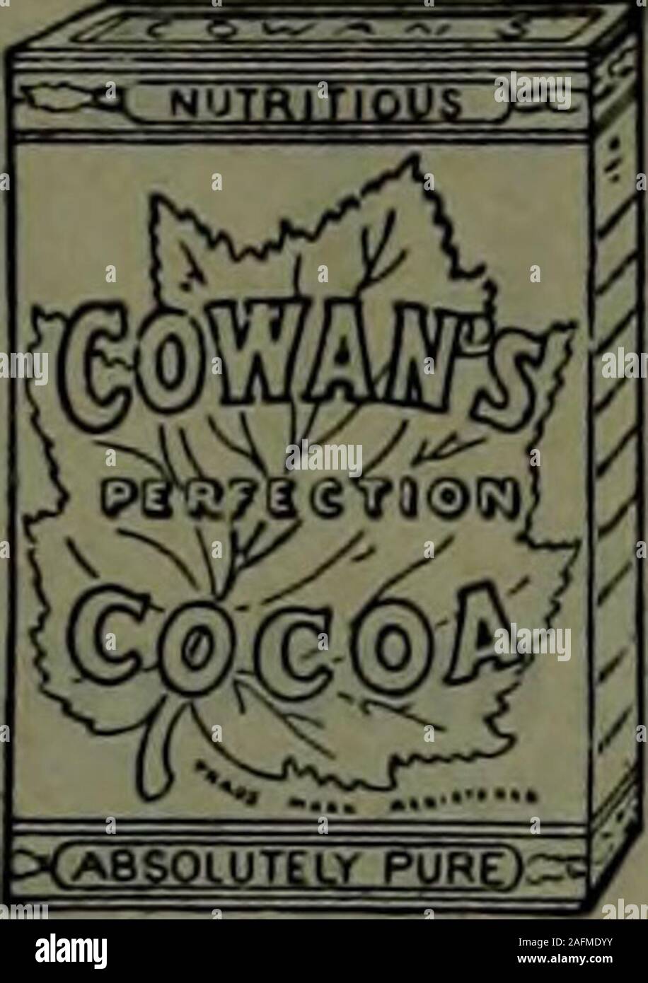 Imperial Pure Cocoa tin Guelph Paper Label (JAS) Imperial Pure Cocoa tin Guelph Paper Label (JAS)