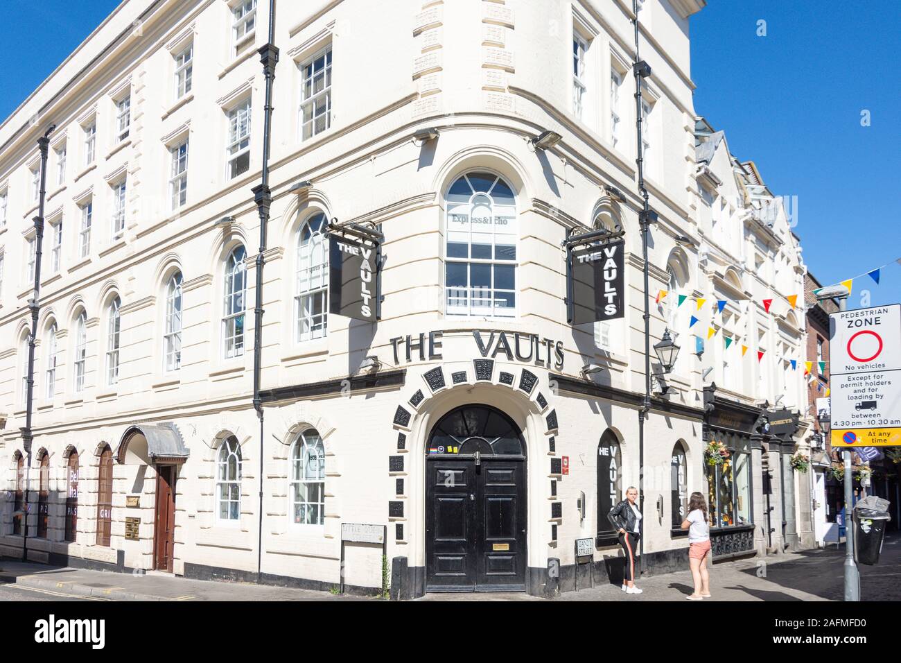 The Vaults LGBT venue, Gandy Street, Exeter, Devon, England, United Kingdom Stock Photo