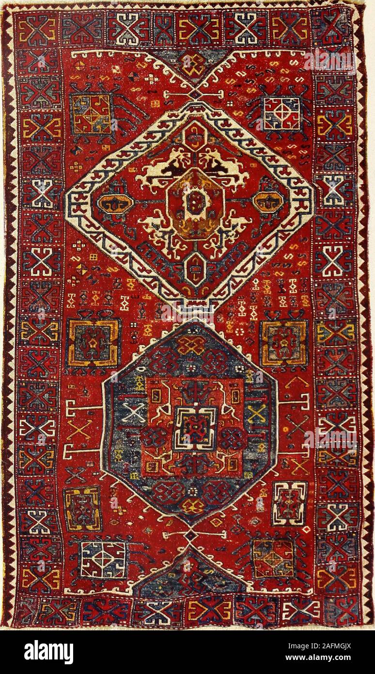 Der Orient-Teppich in Geschichte, Kunstgewerbe und Handel. Auch der tiefe  Ton der Farbelegt uns die Vermutung nahe, daß wir es hier mit einem alten  Teppich zu tunhaben, sind doch Rot und