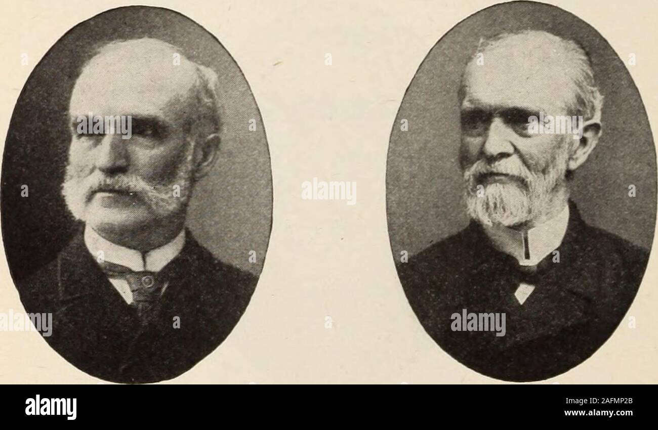 . Dental summary.. J. Foster Pilgg. Prof. J. Foster Flagg, a talented writer and investigator,and one of the three, i. e., J. F. Flagg, Henry S. Chase, of St.Louis, and S. B. Palmer, of Syracuse, X. Y., who were the firstto take the stand and declare that amalgam was a fit materialfor the filling of teeth. This brought down the condemnation. Henry S. Chase. Stewart B. Palmer. of the entire profession, who at that period were all gold ad-vocates. This controversy brought about what is known asthe amalgam war. All of these men lived to see their theo-ries adopted and amalgam used as a filling ma Stock Photo