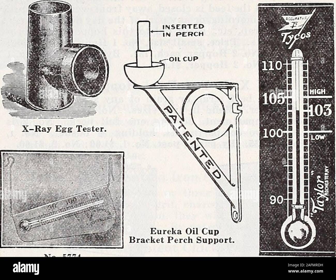 . 1915 annual catalogue. d. Pilling Duplex Poultry Punch—Reversible and cuts two sizes,thus giving you two tools for the price of one. Price, 25c,parcel post paid. Rogers Spring Punch—A strong, well made, durable punchthat is convenient to use and makes a clean cut hole in theweb. Price, each, 50c, parcel post paid. Philadelphia Caponizing Set—With the proper instruments,caponizing is a simple lesson, wholly mastered by a fewminutes study. This outfit is very complete. Price, $2.75,parcel post paid. BrooderThermometer, Tycos Incubator Hygrometers. Millions of chicks die in the shell every year Stock Photo