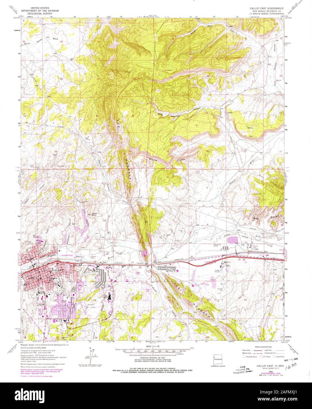Map of gallup new mexico Cut Out Stock Images & Pictures Alamy