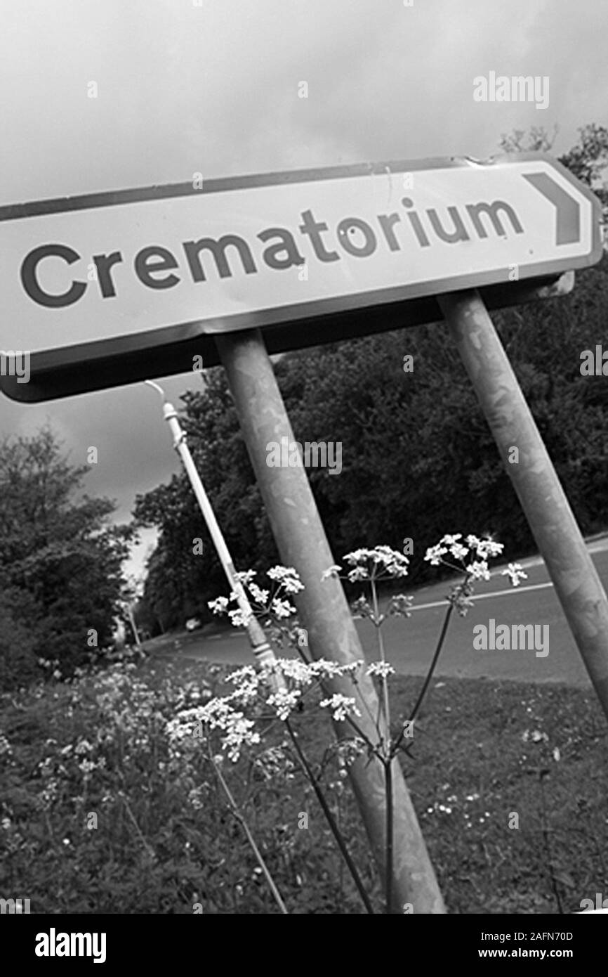 COVID19 Crematorium Stock Photo