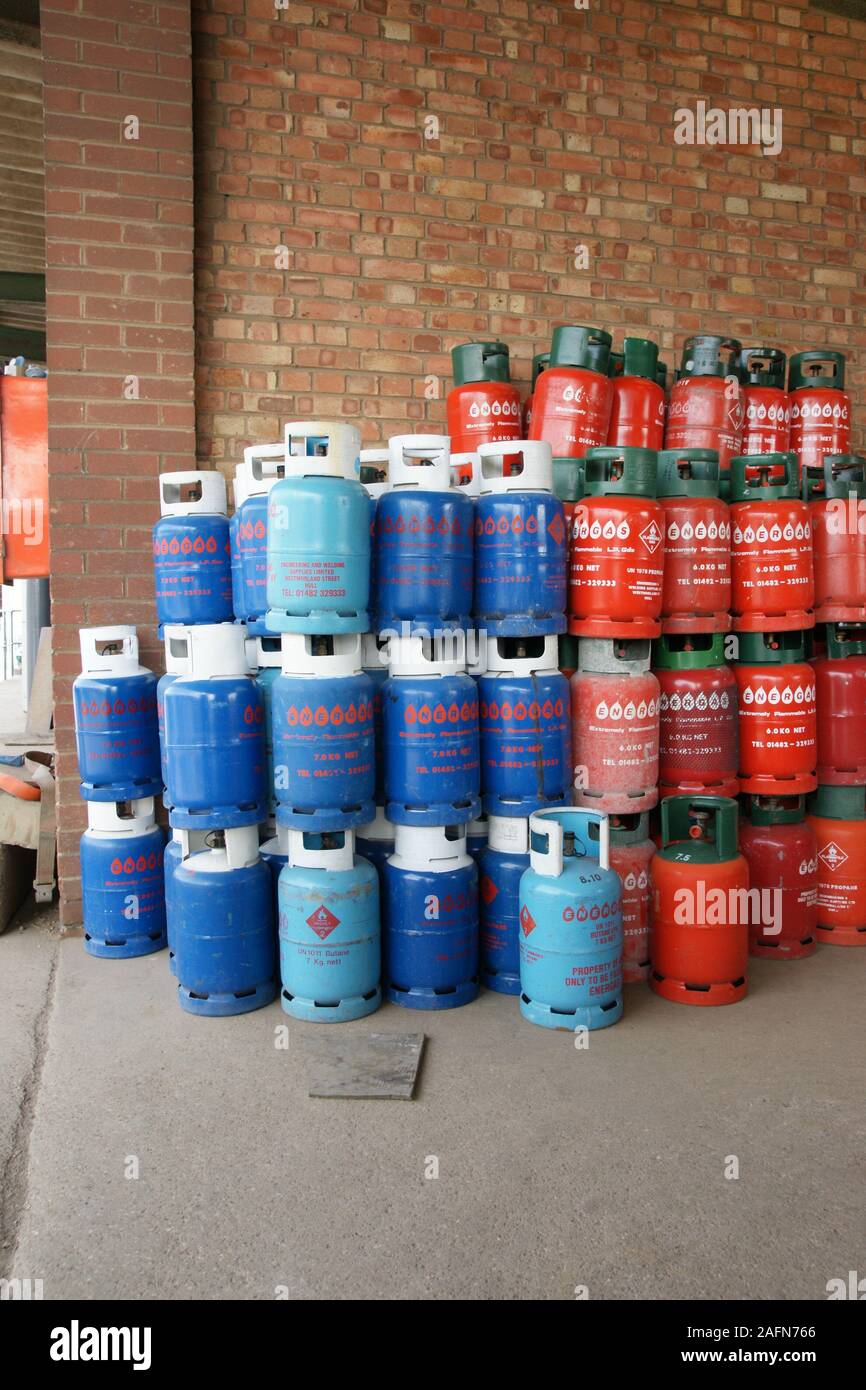 compressed gas storage containers Stock Photo Alamy