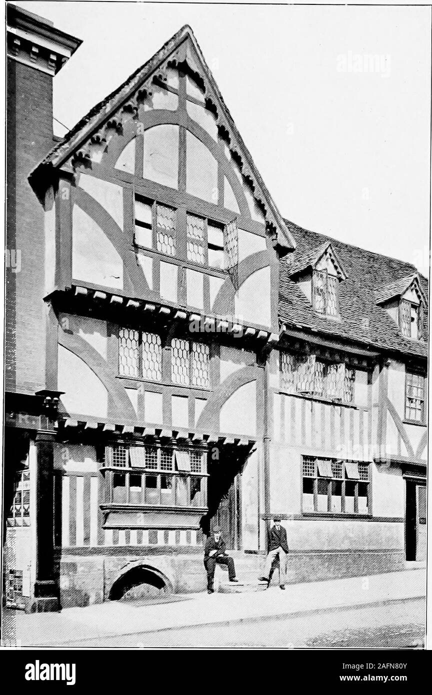 . The English house, how to judge its periods and styles. et and beautiful;and it will seem new when adapted to yourpresent-day needs, because your architect willput something of himself into his modernisedversion. Perhaps you may live in a district where localby-laws forbid you to build a weather-boardedhouse of the Kentish type, though it is goodand safe when constructed in a right way.Reform in by-laws that affect architecture isa question of the hour ; and, happily, theLocal Government Board is alive to this fact.To forbid good methods and materials, whilesanctioning any amount of horrible Stock Photo