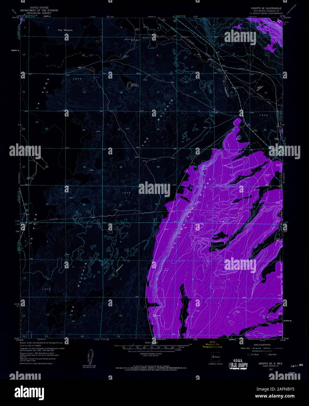 Map of grants new mexico hires stock photography and images Alamy