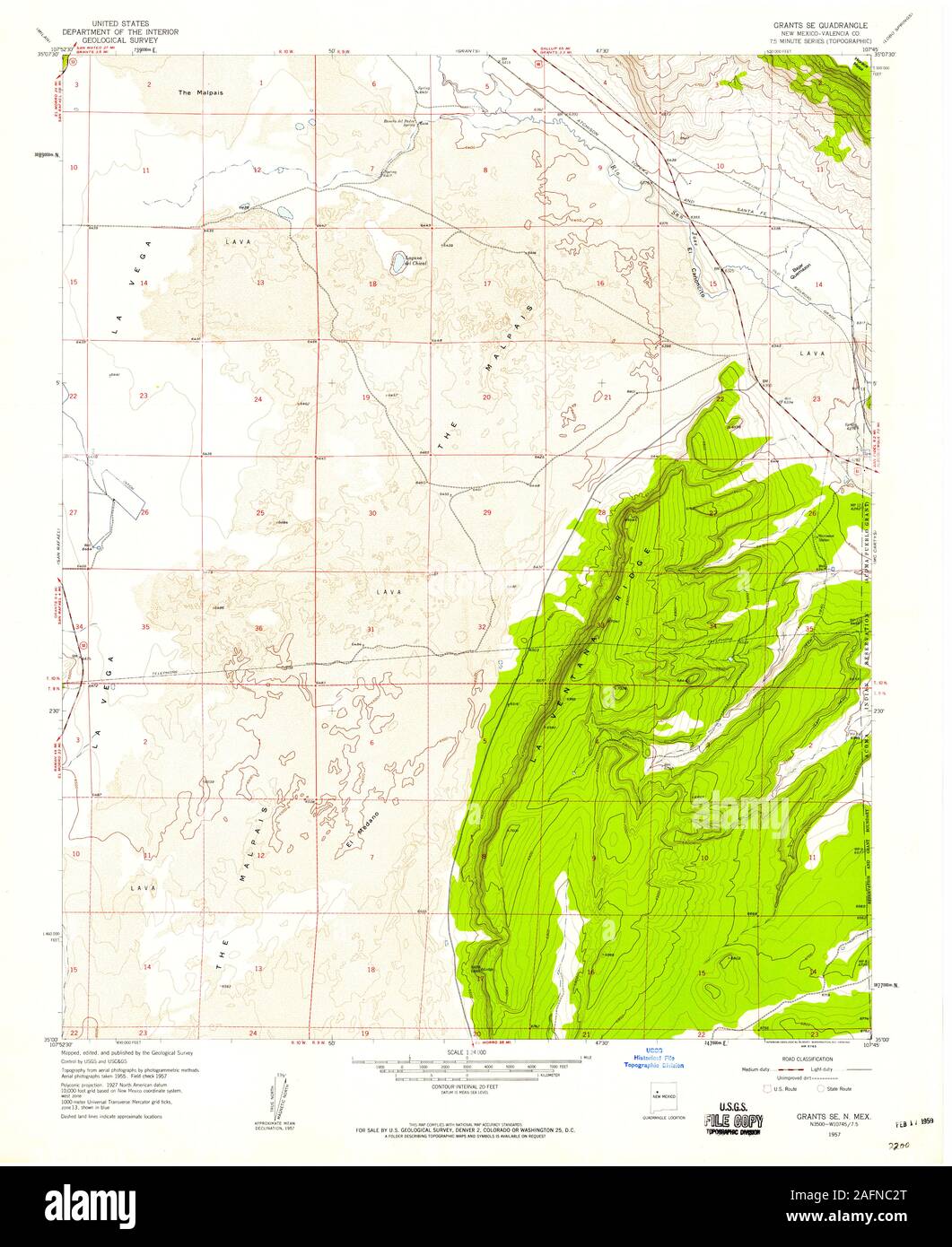 Grants new mexico map hi-res stock photography and images - Alamy