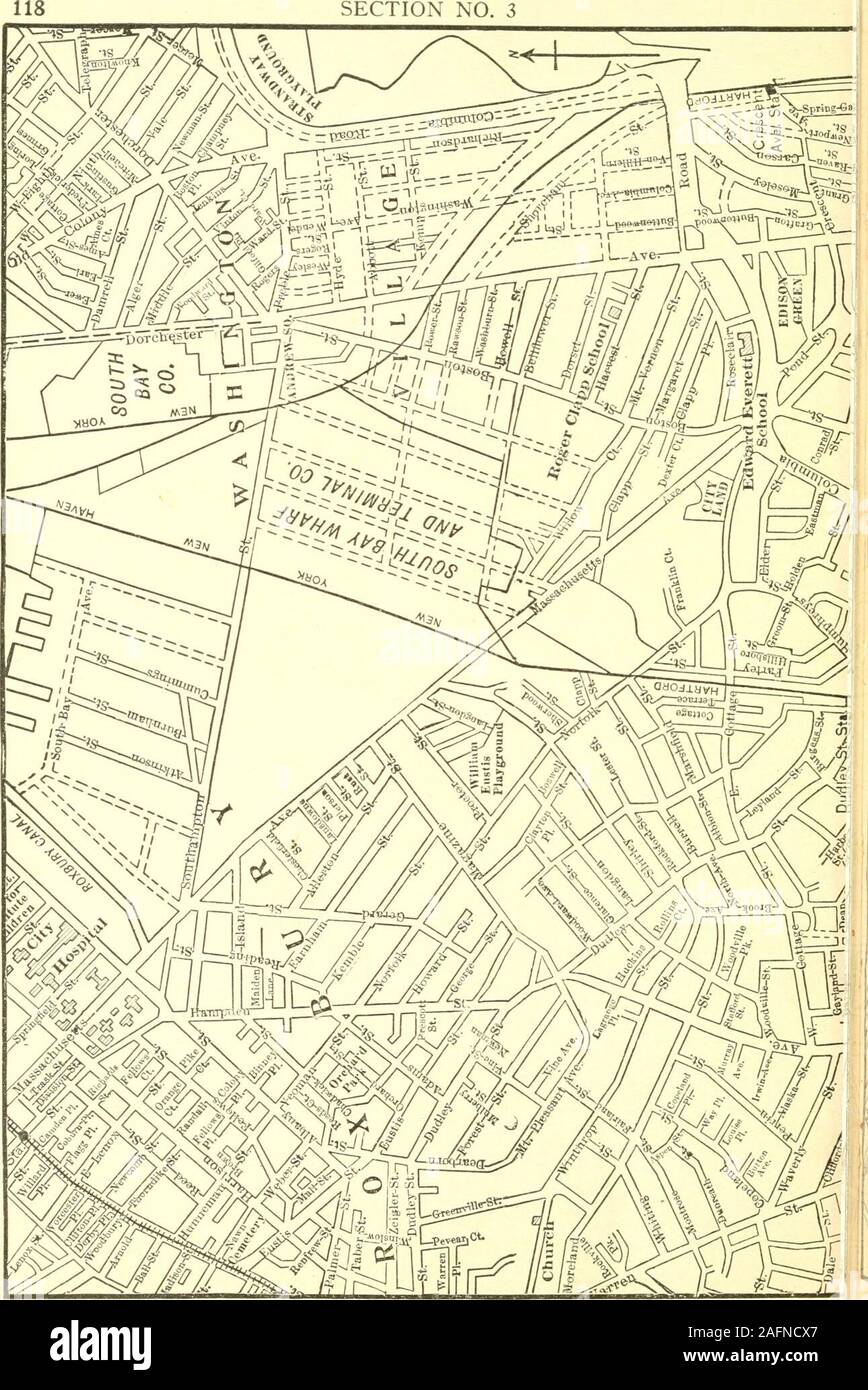 . Rand, McNally Boston guide to the city and environs, with maps and ...
