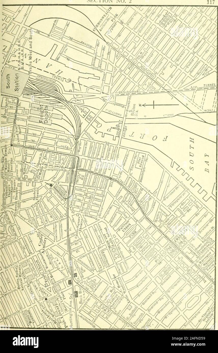 . Rand, McNally Boston guide to the city and environs, with maps and ...