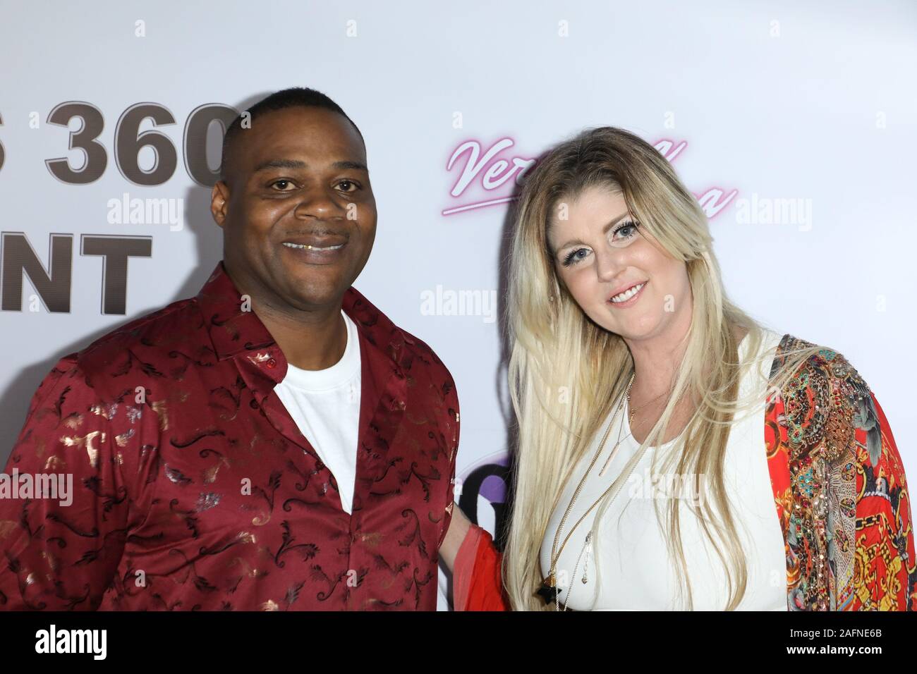 Soundwaves 360° Music Event featuring Crazy Town X, DJ G-Love, Invinceable, DJ R1ckOne, Jessica Zenzen, and others at the Academy LA in Los Angeles, California on November 14, 2019. Featuring: DJ G-Love, Brandi Irwin Where: Los Angeles, California, United States When: 14 Nov 2019 Credit: Sheri Determan/WENN.com Stock Photo