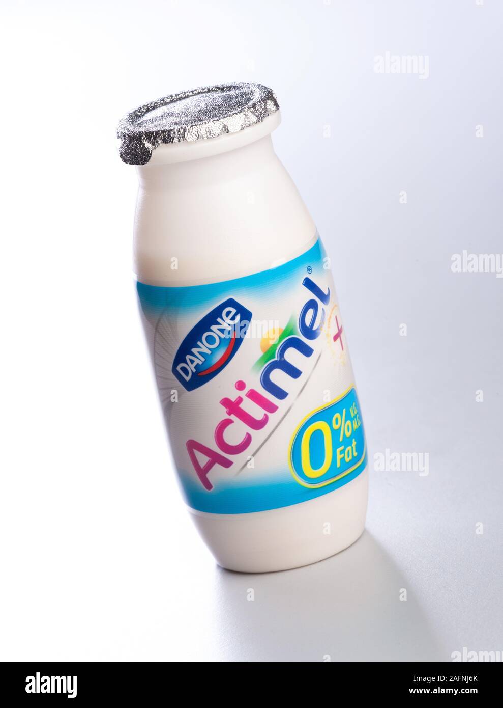 Danone Actimel Stock Photo