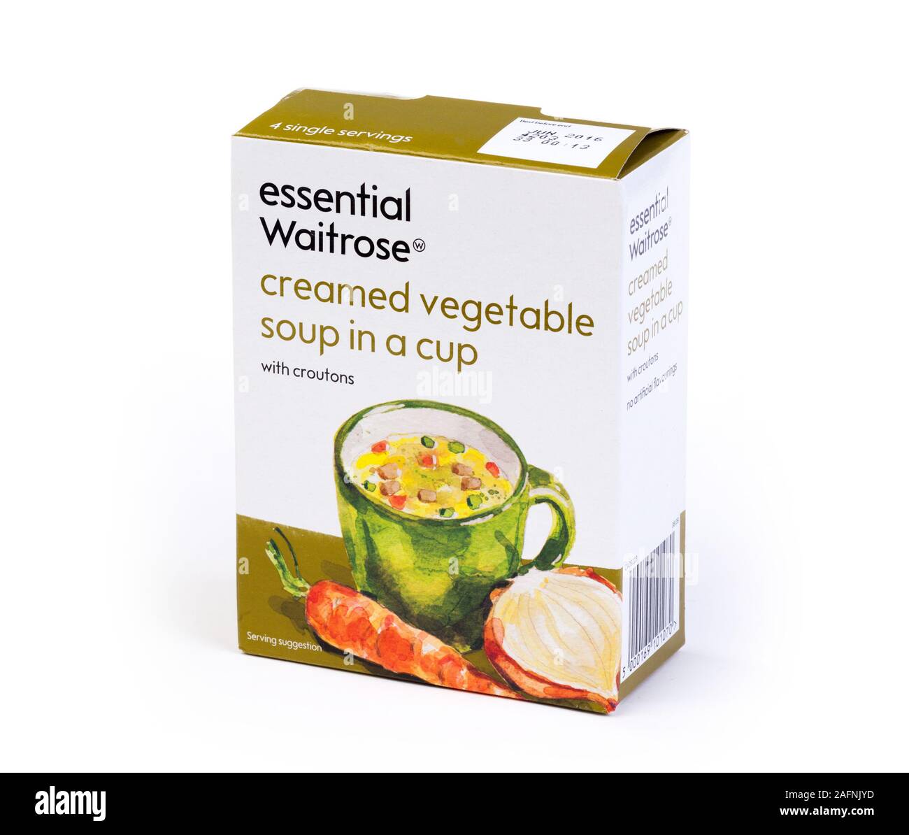 Waitrose instant soup Stock Photo