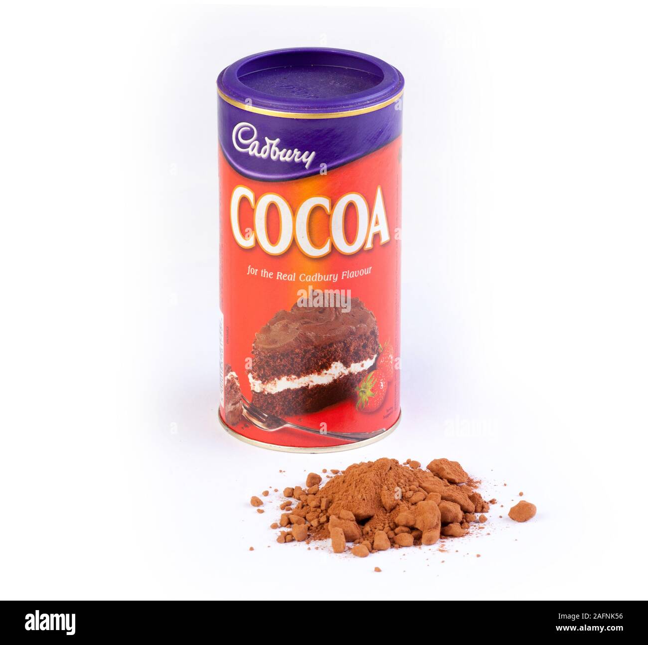 Cadbury cocoa powder Stock Photo