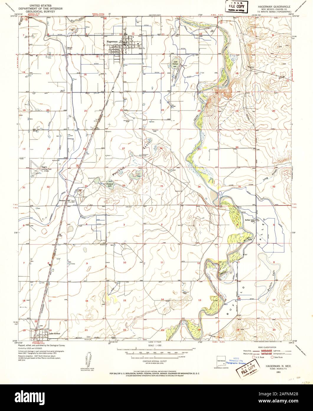 Map of hagerman new mexico hires stock photography and images Alamy