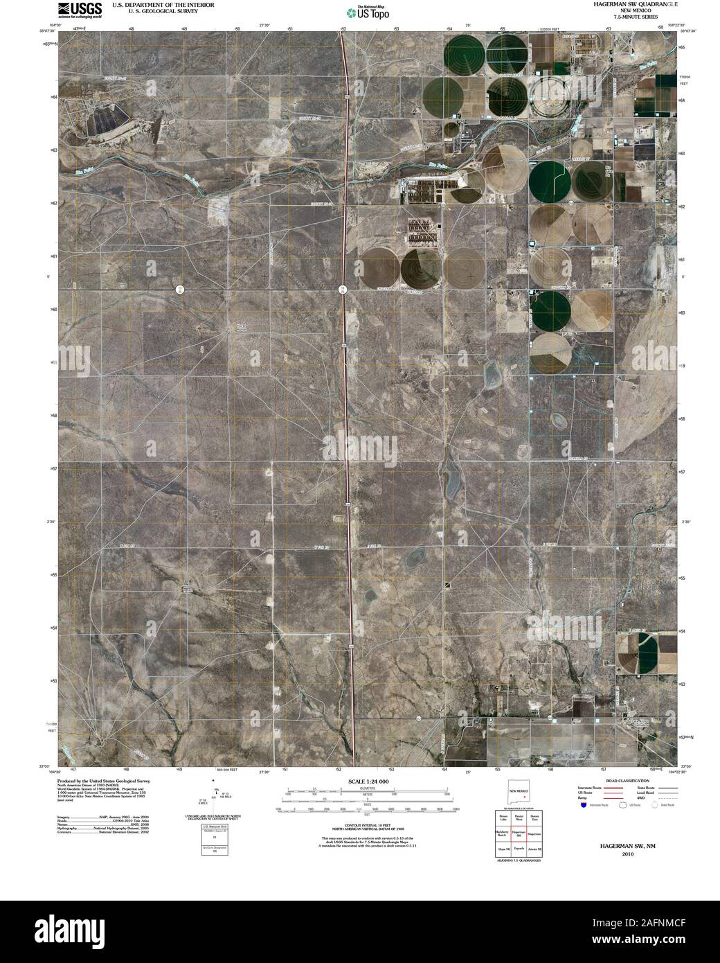 Hagerman new mexico map Cut Out Stock Images & Pictures Alamy