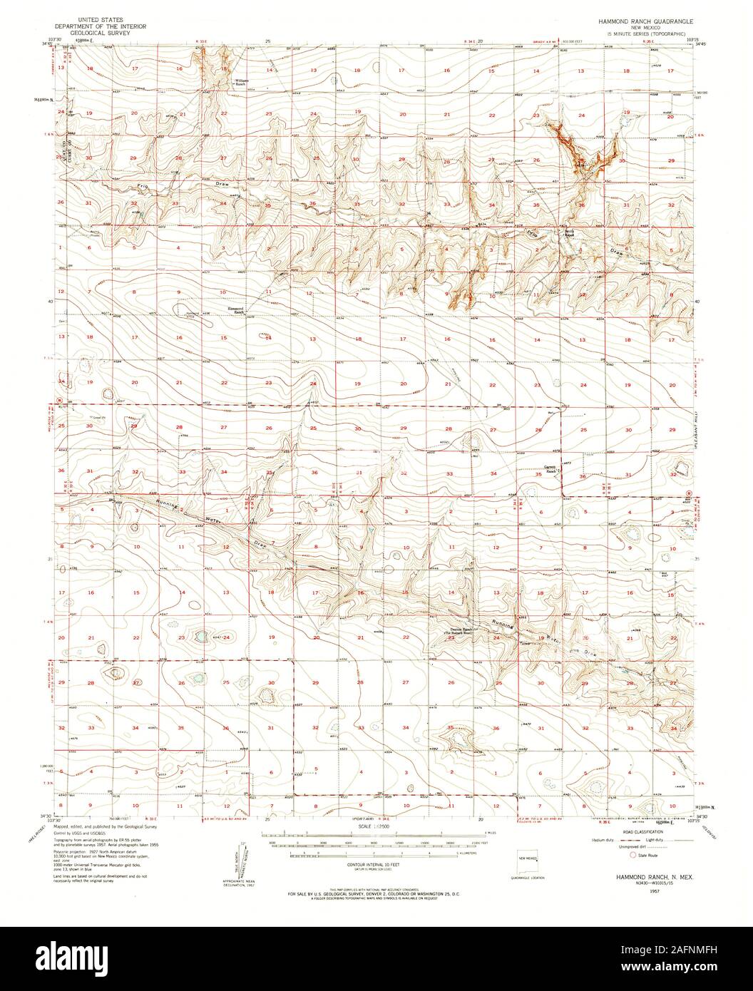 Hammond Ranch 190865 Cut Out Stock Images & Pictures - Alamy