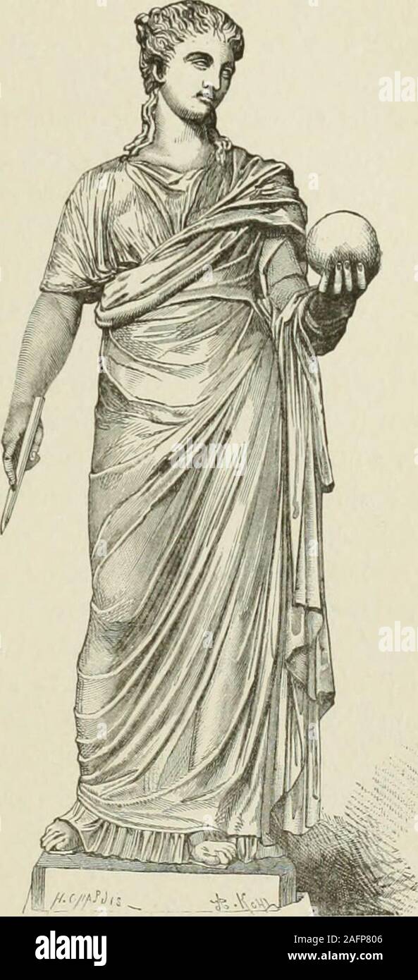 . History of Rome and of the Roman people, from its origin to the Invasion of the Barbarians;. ring the cnliyae which gave him his surname. Seated on the ground, at the leftof Livia, is the despairing figure of Armenia, lately conquered. In the lower portion of thecameo, German and Oriental captives symbolize the victories of Germanicus and Drusus.Cf. Chabouillet, Calal. (/en. etc.. No. 188, pp. 28-31. 1 This beautiful statue, for a long time at Velletri, the nati-e place of Augustus, is now inthe Vatican (Hall of the Pluses, No. 504). 2 Varius composed a tragedy, Thijc.stef, which Quintilian Stock Photo