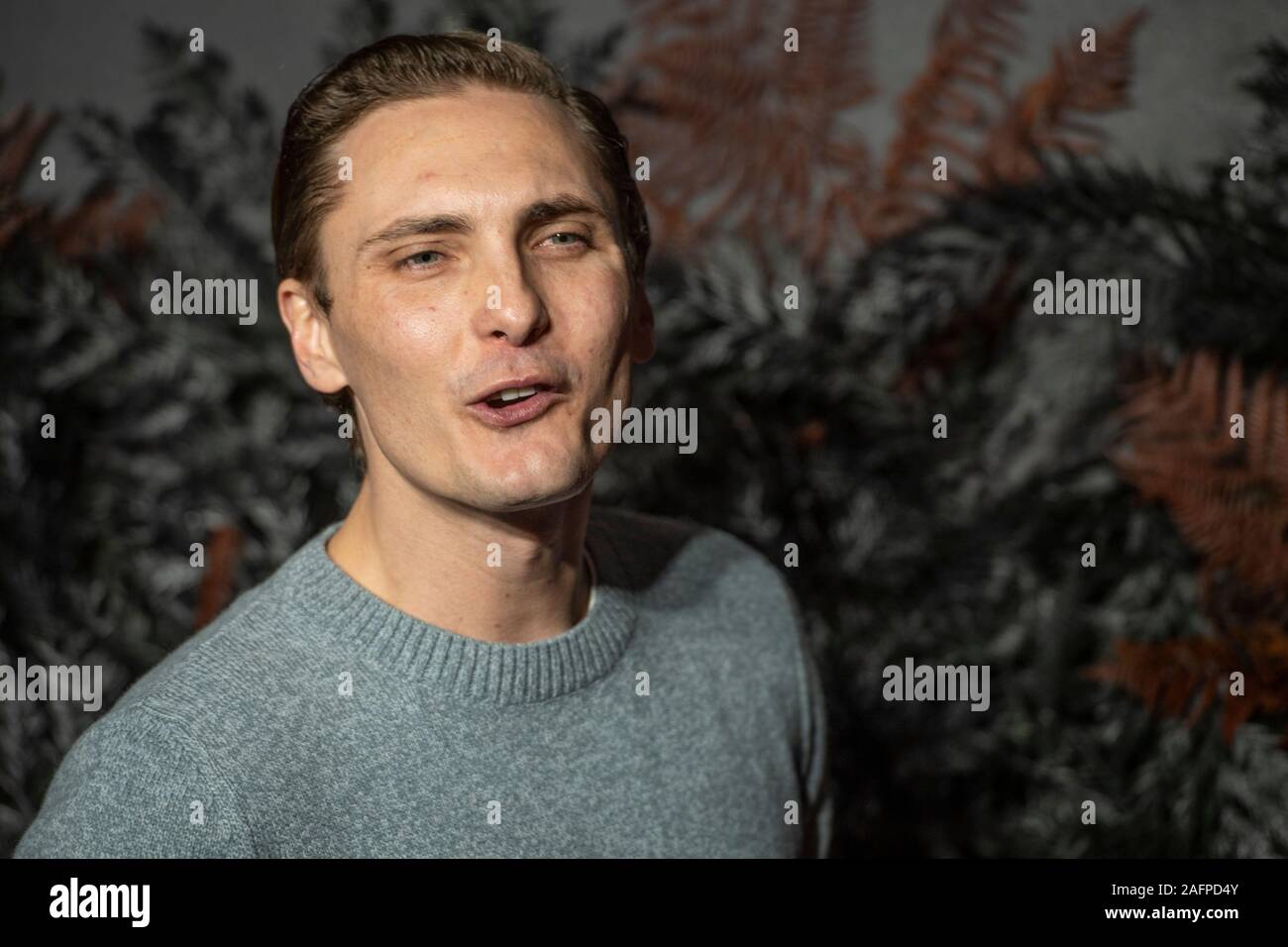 London, UK. 16th Dec, 2019. LONDON, ENGLAND - DECEMBER 16: Eamon Farren ...