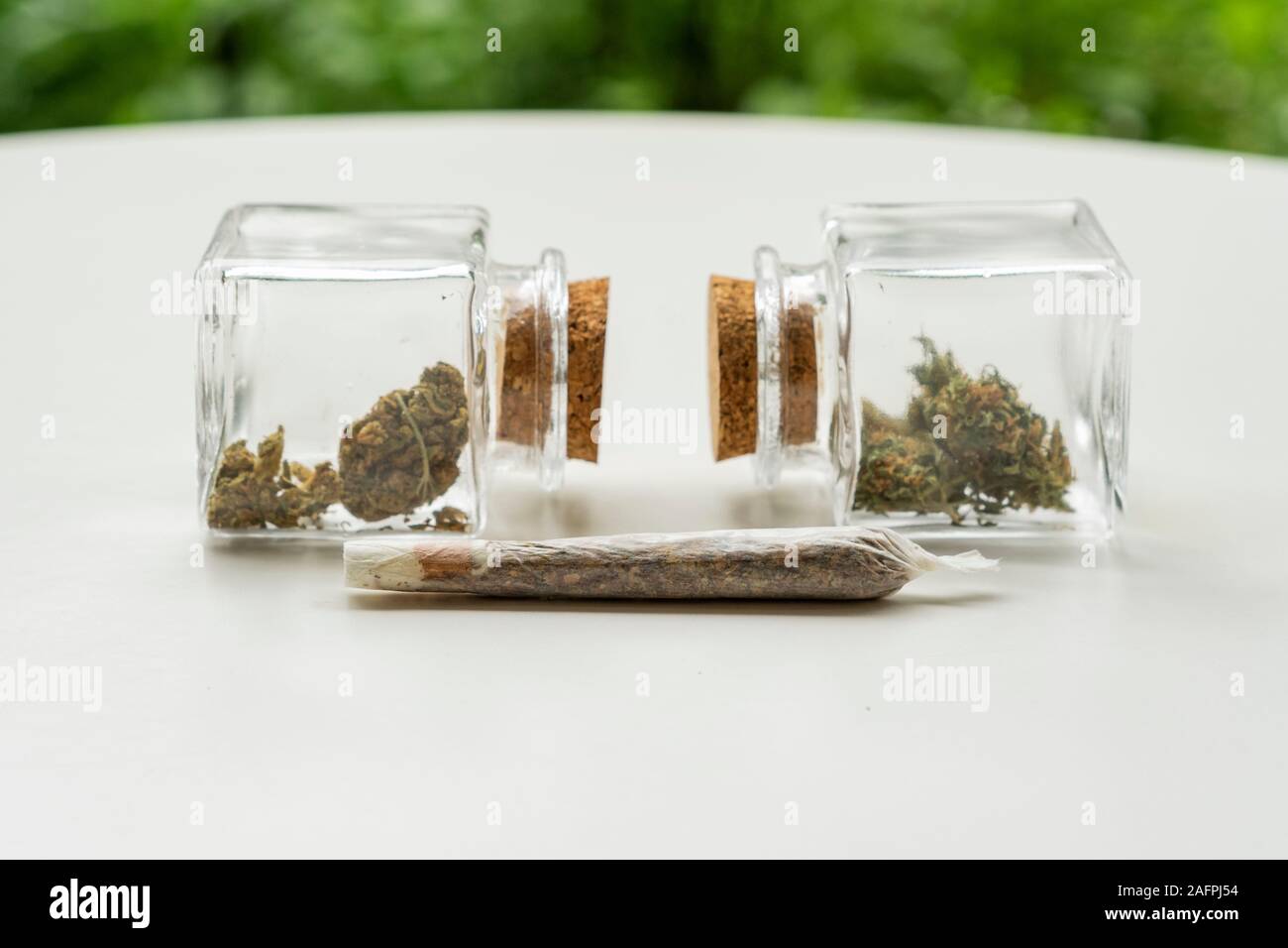 set for smoking weed marihuana Stock Photo Alamy