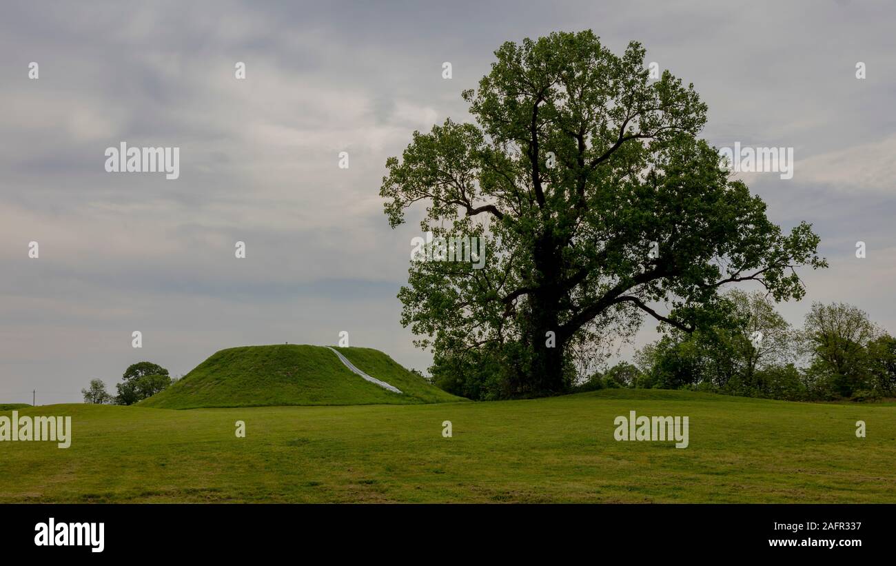 APRIL 30, 2019 MISSISSIPPI, USA Winterville Mounds, Native American