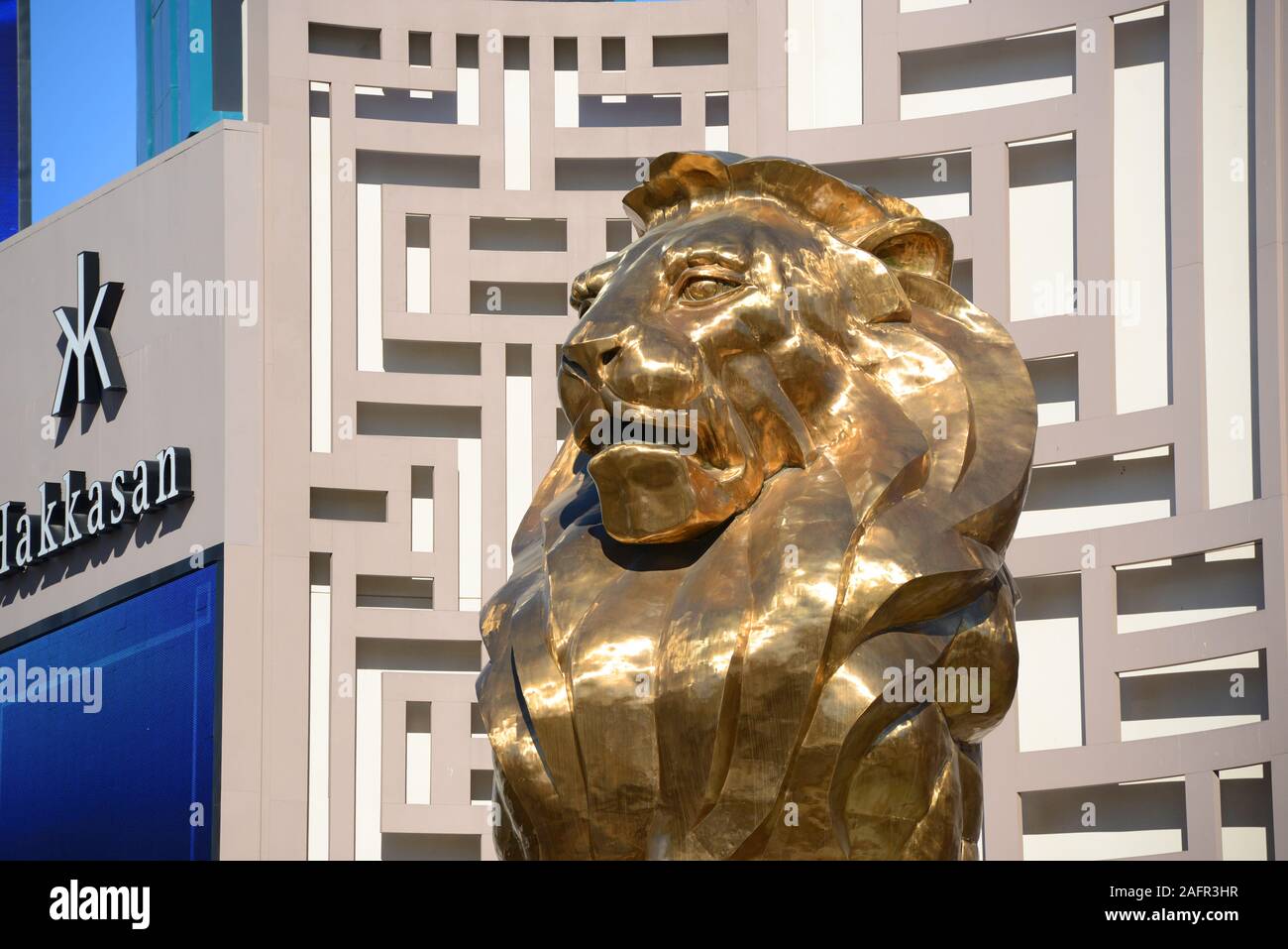 MGM Grand Las Vegas on Las Vegas Strip in Las Vegas, Nevada NV, USA