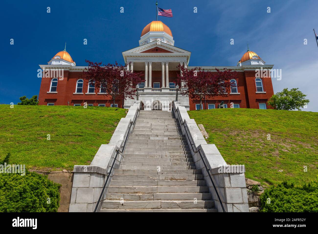 MAY 17 2019, HERMANN MISSOURI USA Gasconade Courthouse, Hermann