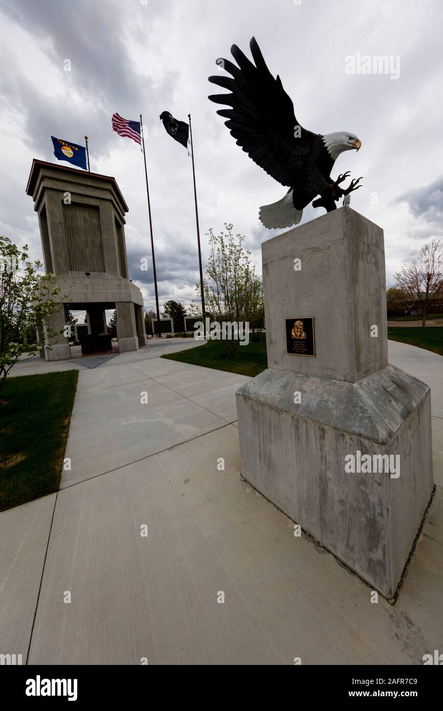 MAY 21 2019, USA Northeast Montana Veterans Memorial Park Stock Photo