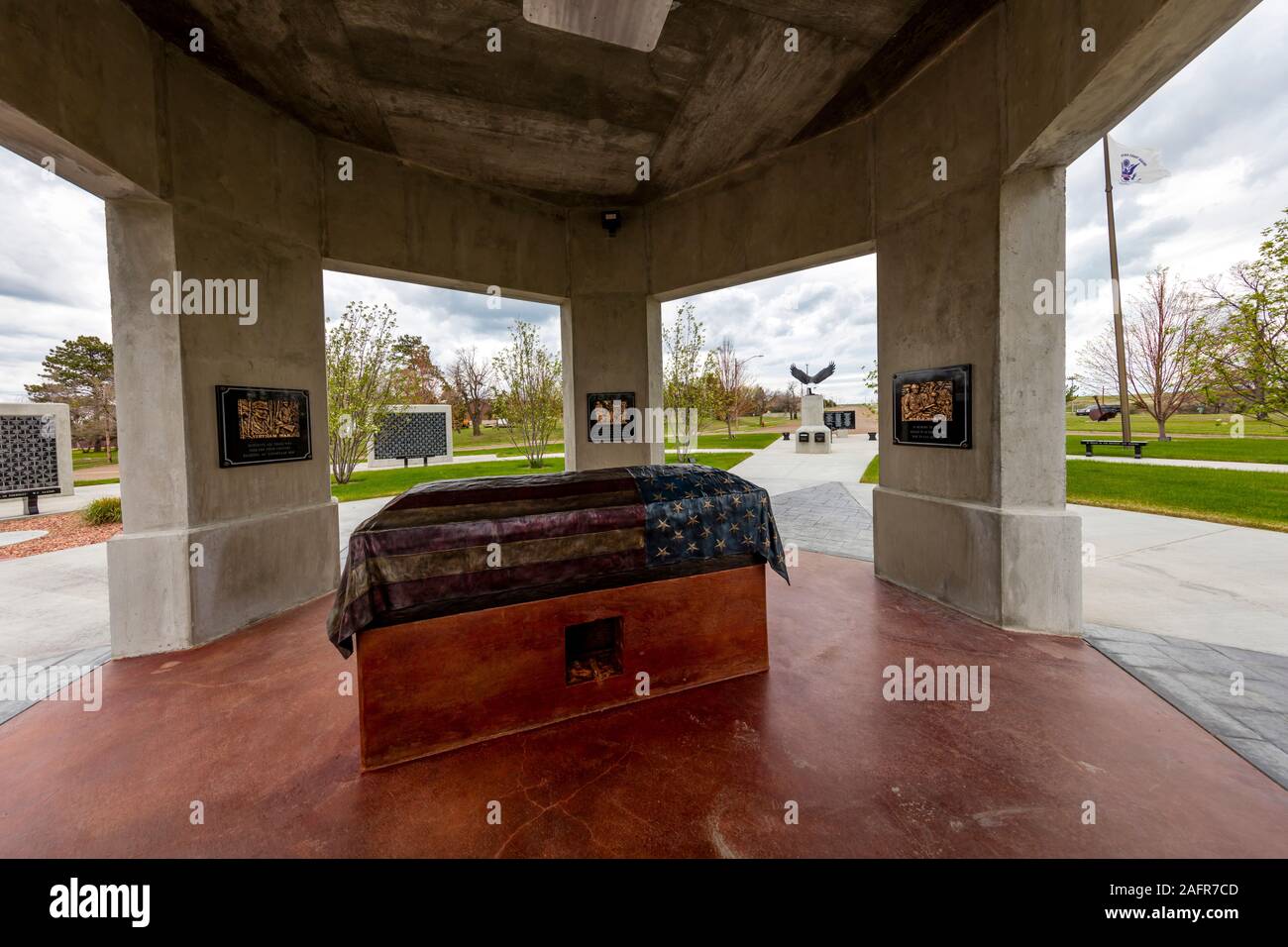 MAY 21 2019, USA Northeast Montana Veterans Memorial Park Stock Photo