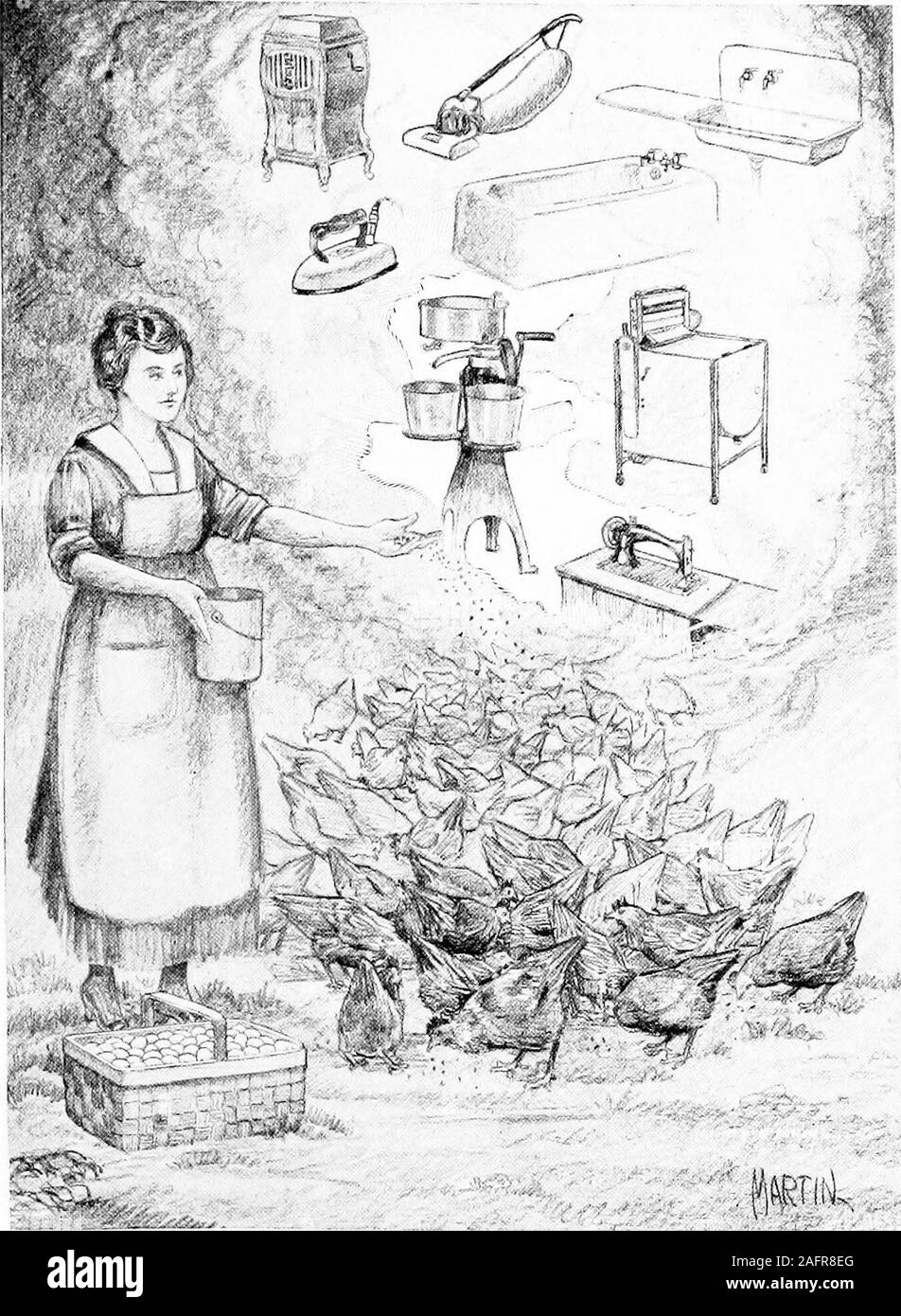 . Poultry for the farm and home. -•toil. n.c. Courl.-sy Burpaii Animal lii.lusCry,  ^ New poultry house which Robert builtwith money from his poidtry. 70 MAKE YOUR DREAMS COME TRUE Take Care of Us—Give Us a Chance—^We Will Do Our PartTo Help You Buy the Things You Need for Your Home and Family.. The IHC Agricultural Extension Department What It Is —What It Does TIZHAT is the Agricultural Extension Department of theInter- national Harvester Company? It is not a sales department. It is not an advertising depart-ment. It is a department to help every community to be moreprosperous and happy. Th Stock Photo