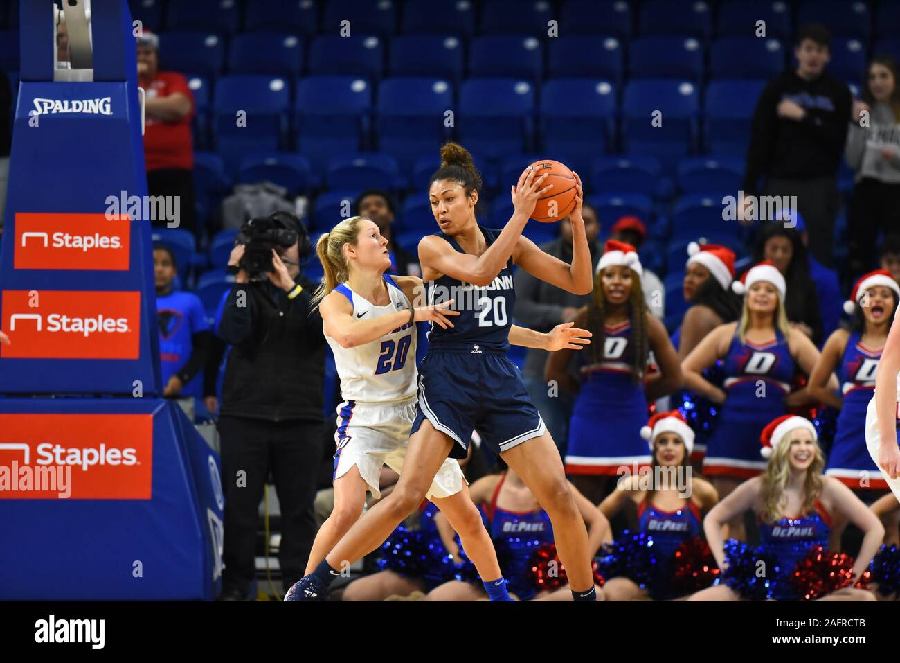 Chicago, Illinois, USA. 16th Dec, 2019. Olivia Nelson-Ododa (20) of the ...