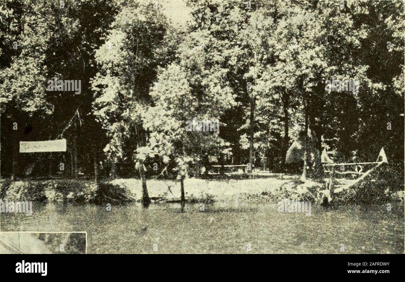 . The American Legion Weekly [Volume 4, No. 33 (August 18, 1922)]. The Legion at Chicago Heights Camp from across theKankakee River ing near where Iwas yelling, whogave me the dirt-iest look. Finally came ayoungster rowingupstream myway and I flung The old Army Game on a cot office for the commander of the Legionpost. They told me he cut meat in thebutcher shop. I waited until a portlymadam got her chops for dinner andthen set about to interview the butcher. Oh, youre looking for Eddie, EddieEickoff, thats his name. This wasthe other butcher talking, so he said,and Eddie was down at the camp, Stock Photo