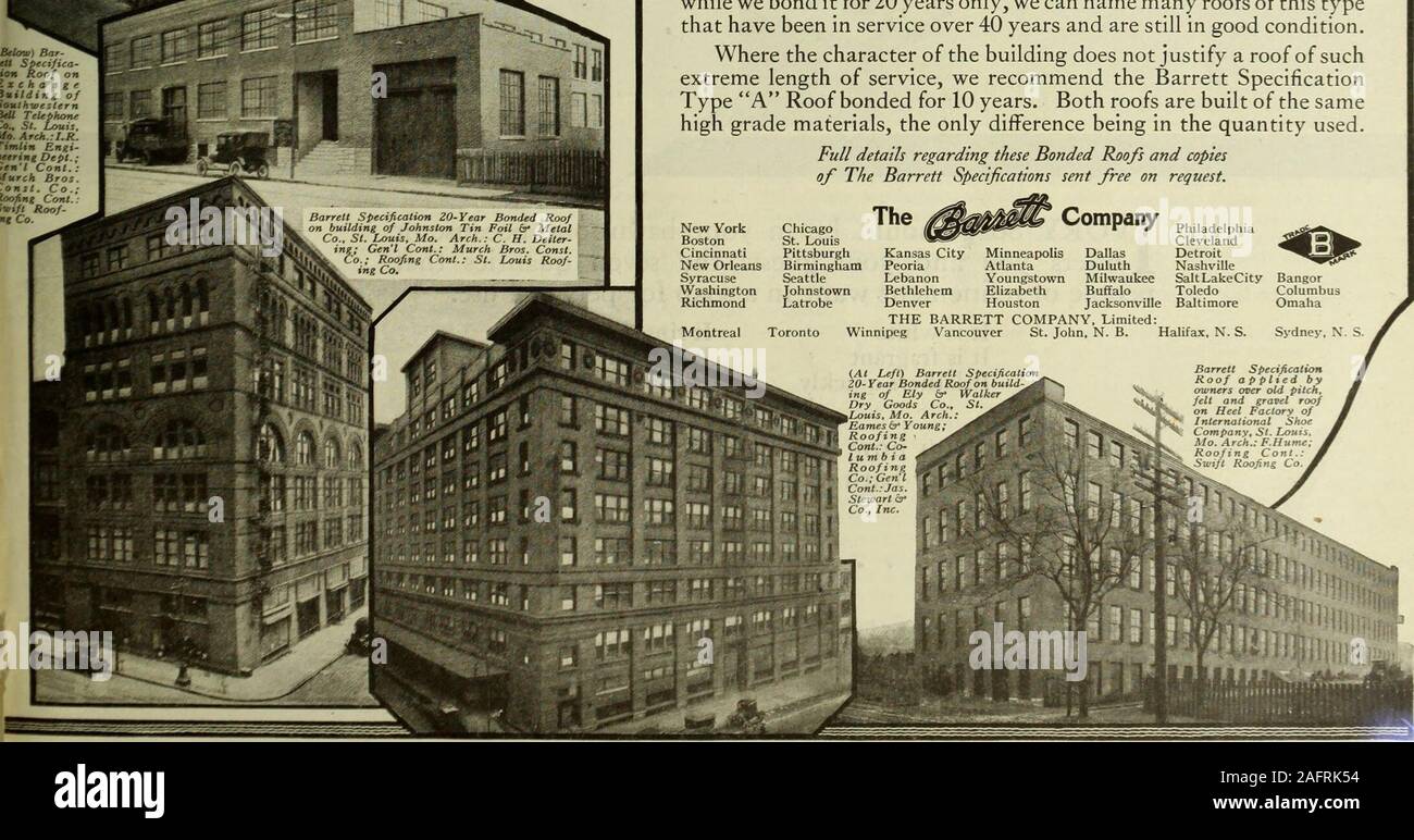 The Saturday Evening Post Ond May Be Obtained On Any Barrett Specification Roof Of50 Squares Or