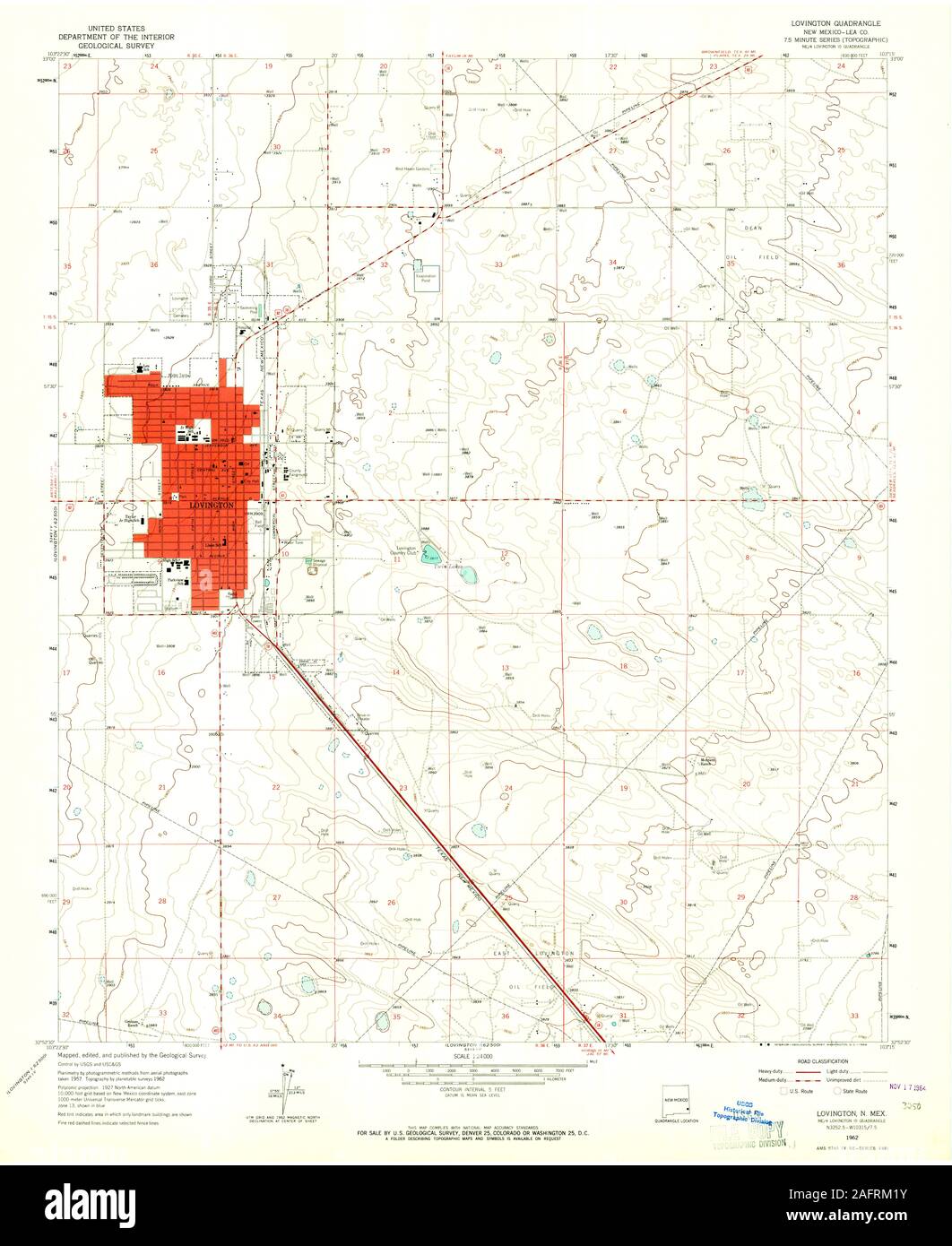 Lovington new mexico map hires stock photography and images Alamy
